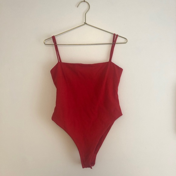 Red Tiger Mist Bodysuit - Picture 1 of 3